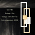 Imola Modern LED Wall Sconce Rectangle  Flush Mount Wall Light